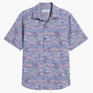 Tommy Bahama IslandZone Monte Rio Stretch Button Up Shirt L NWT